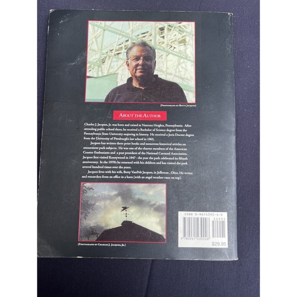 More Kennywood Memories published In 1998 by Charles J Jacques - Picture 2 of 7